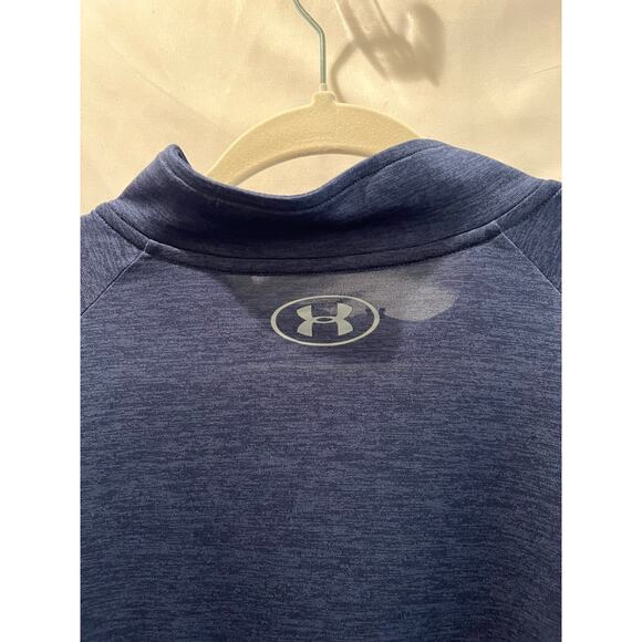 Men's Under Armour Heatgear Loose Pullover - Navy Blue - Size XXL - Picture 6 of 6